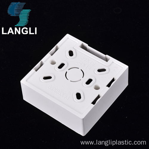 Pvc Switch Box Socket Single Gang Switch Box